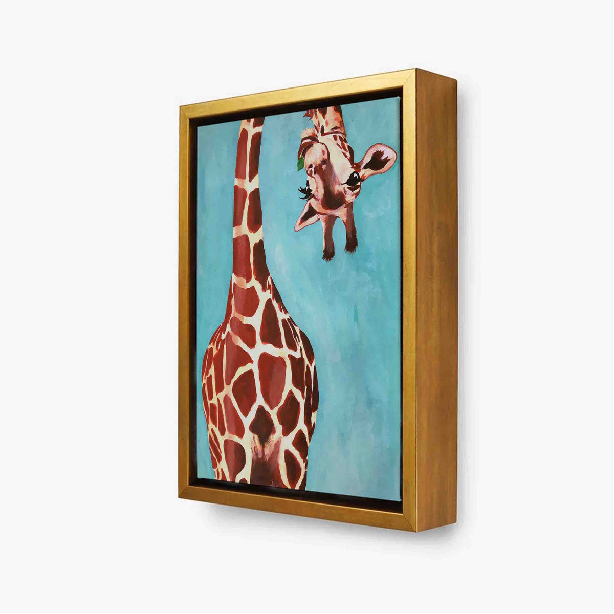 Langford Axis Giraffe Canvas Wall Art — gallery image 10