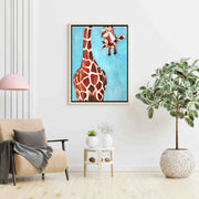 Langford Axis Giraffe Canvas Wall Art — gallery image 6