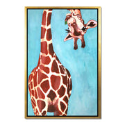 Langford Axis Giraffe Canvas Wall Art — gallery image 33