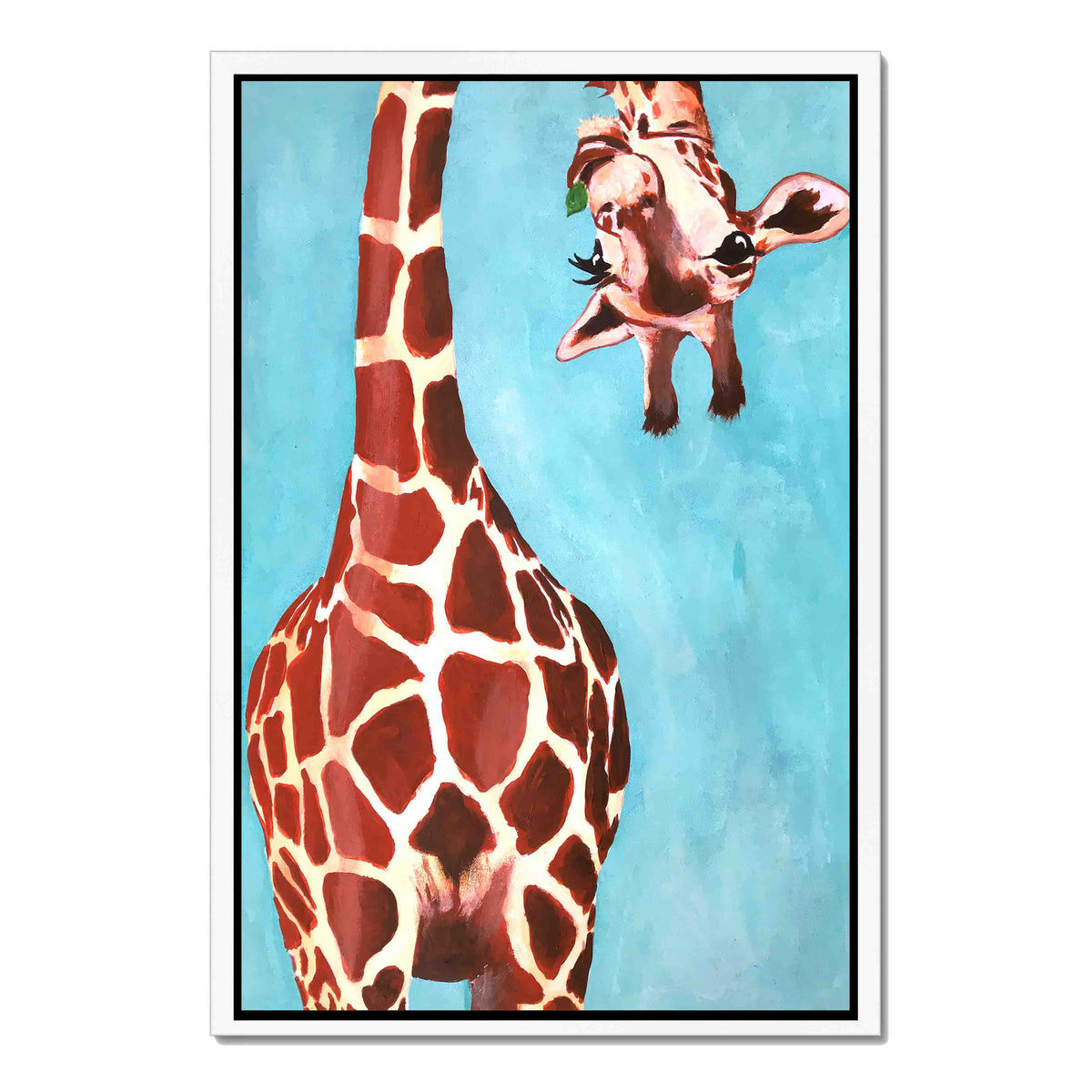Langford Axis Giraffe Canvas Wall Art — gallery image 51