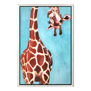 Langford Axis Giraffe Canvas Wall Art — gallery image 45