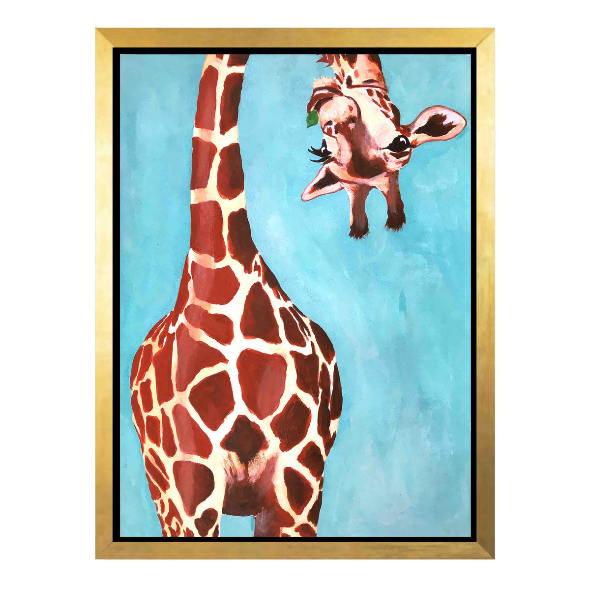 Langford Axis Giraffe Canvas Wall Art — gallery image 32