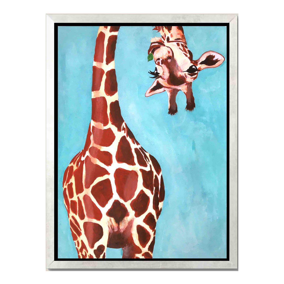 Langford Axis Giraffe Canvas Wall Art — gallery image 44