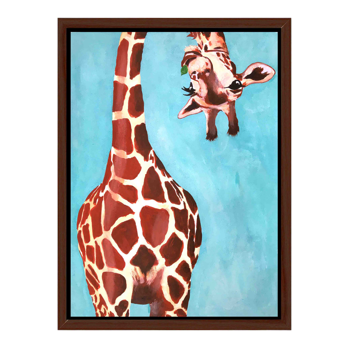 Langford Axis Giraffe Canvas Wall Art — gallery image 26