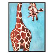 Langford Axis Giraffe Canvas Wall Art — gallery image 23
