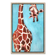 Langford Axis Giraffe Canvas Wall Art — gallery image 39