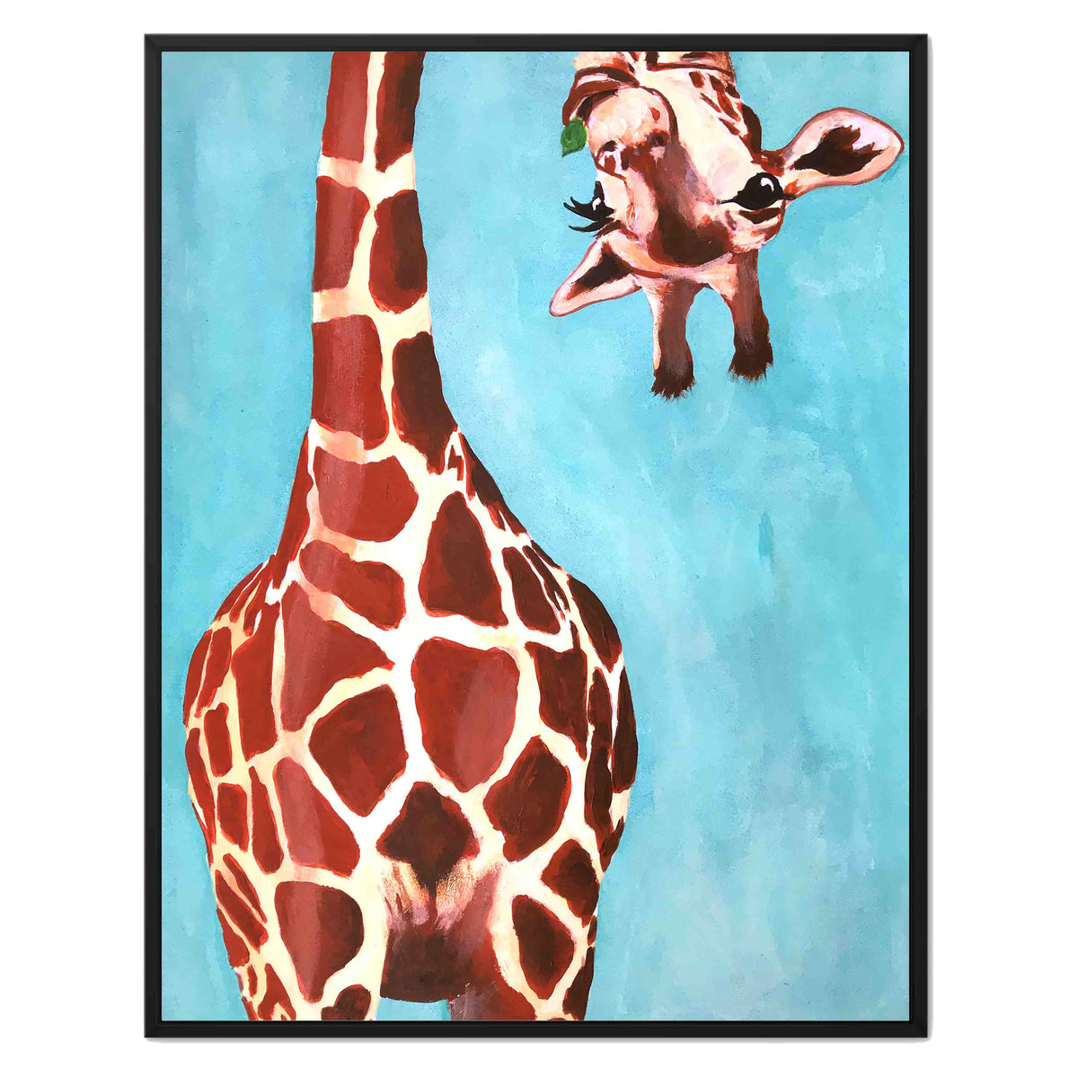 Langford Axis Giraffe Canvas Wall Art — gallery image 18