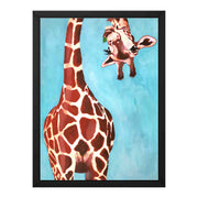 Langford Axis Giraffe Canvas Wall Art — gallery image 20