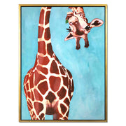 Langford Axis Giraffe Canvas Wall Art — gallery image 34