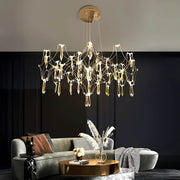 Waverley Frame Crystal Chandelier — gallery image 6