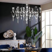 Waverley Frame Crystal Chandelier — gallery image 9