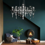 Waverley Frame Crystal Chandelier — gallery image 7