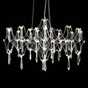 Waverley Frame Crystal Chandelier — gallery image 16