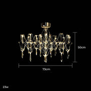 Waverley Frame Crystal Chandelier — gallery image 21