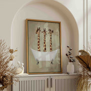 Hartley Axis Giraffe Canvas Wall Art — gallery image 4