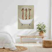 Hartley Axis Giraffe Canvas Wall Art — gallery image 9