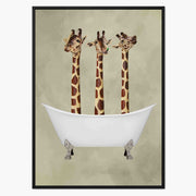Hartley Axis Giraffe Canvas Wall Art — gallery image 1