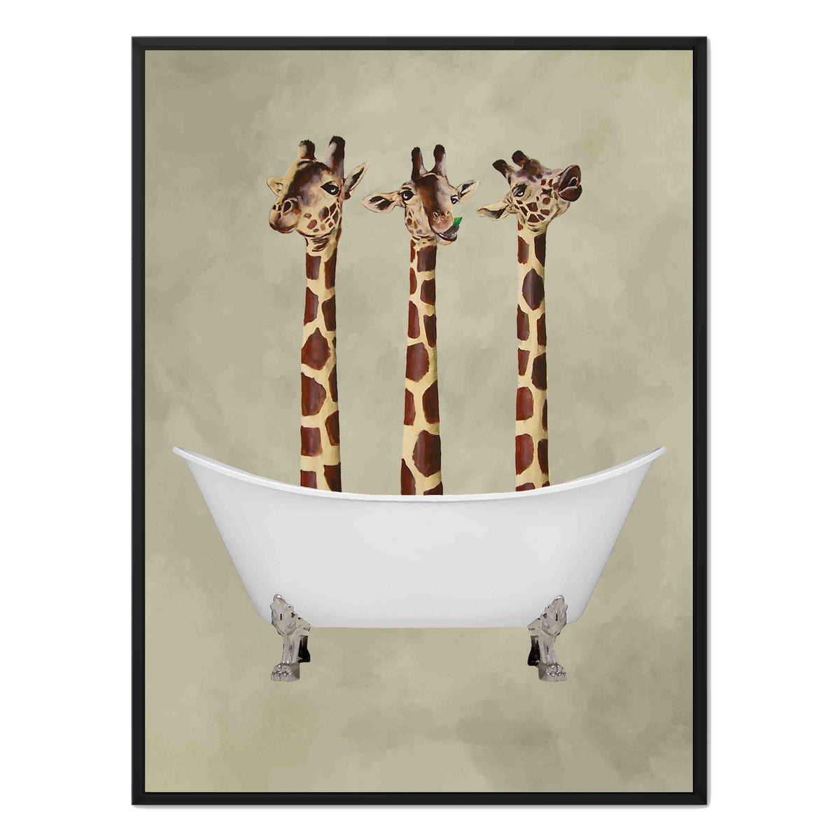 Hartley Axis Giraffe Canvas Wall Art — gallery image 22