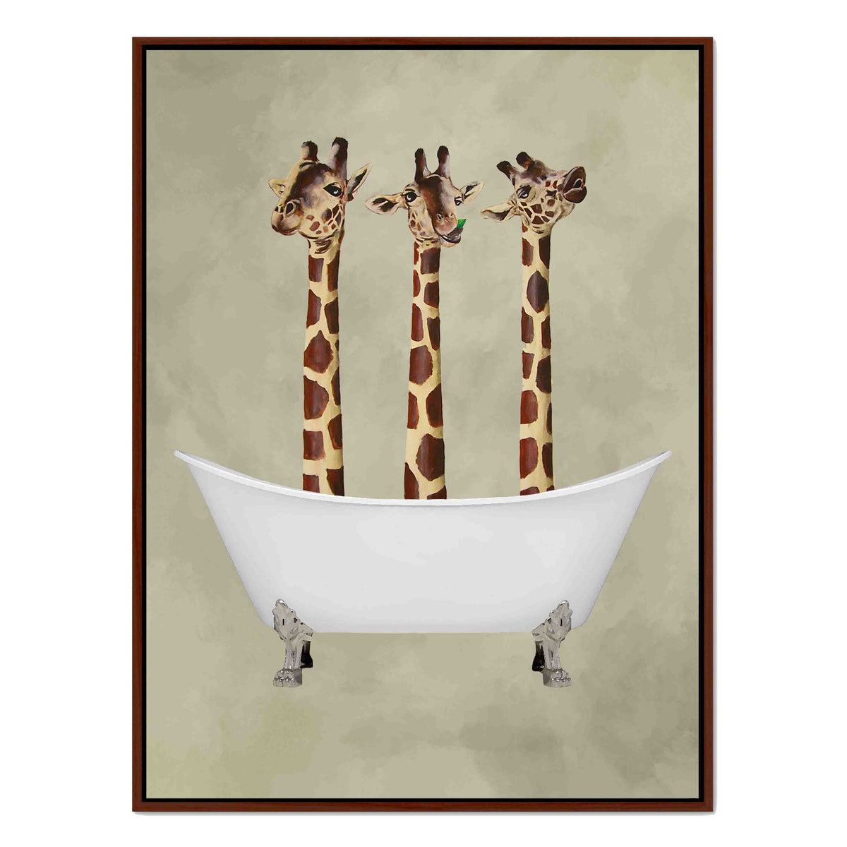 Hartley Axis Giraffe Canvas Wall Art — gallery image 28