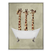 Hartley Axis Giraffe Canvas Wall Art — gallery image 46
