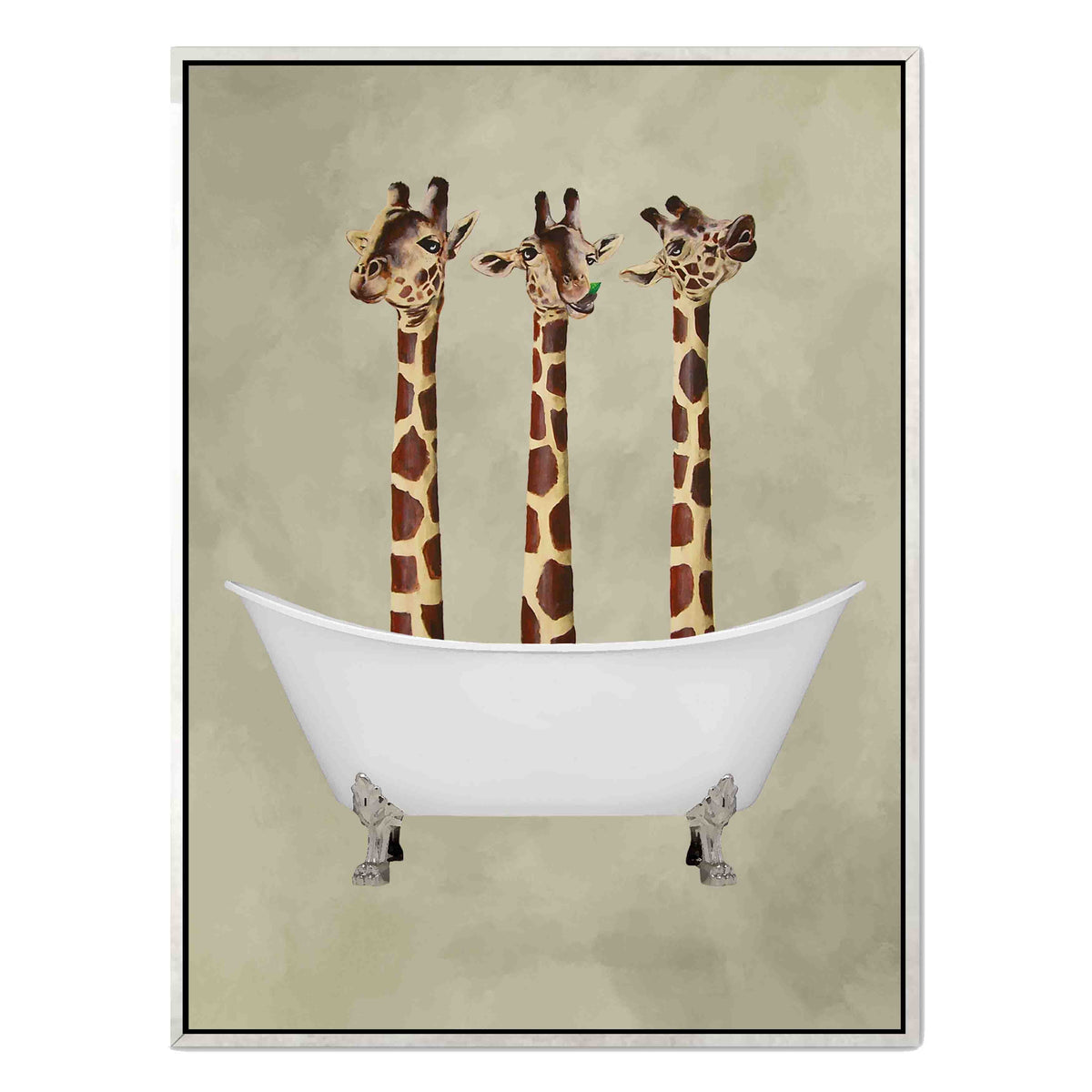 Hartley Axis Giraffe Canvas Wall Art — gallery image 46
