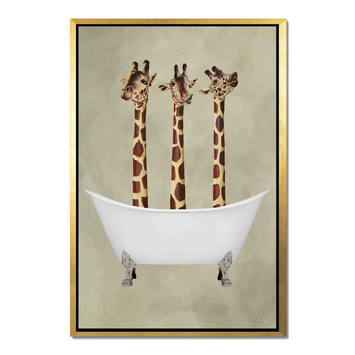 Hartley Axis Giraffe Canvas Wall Art — gallery image 32
