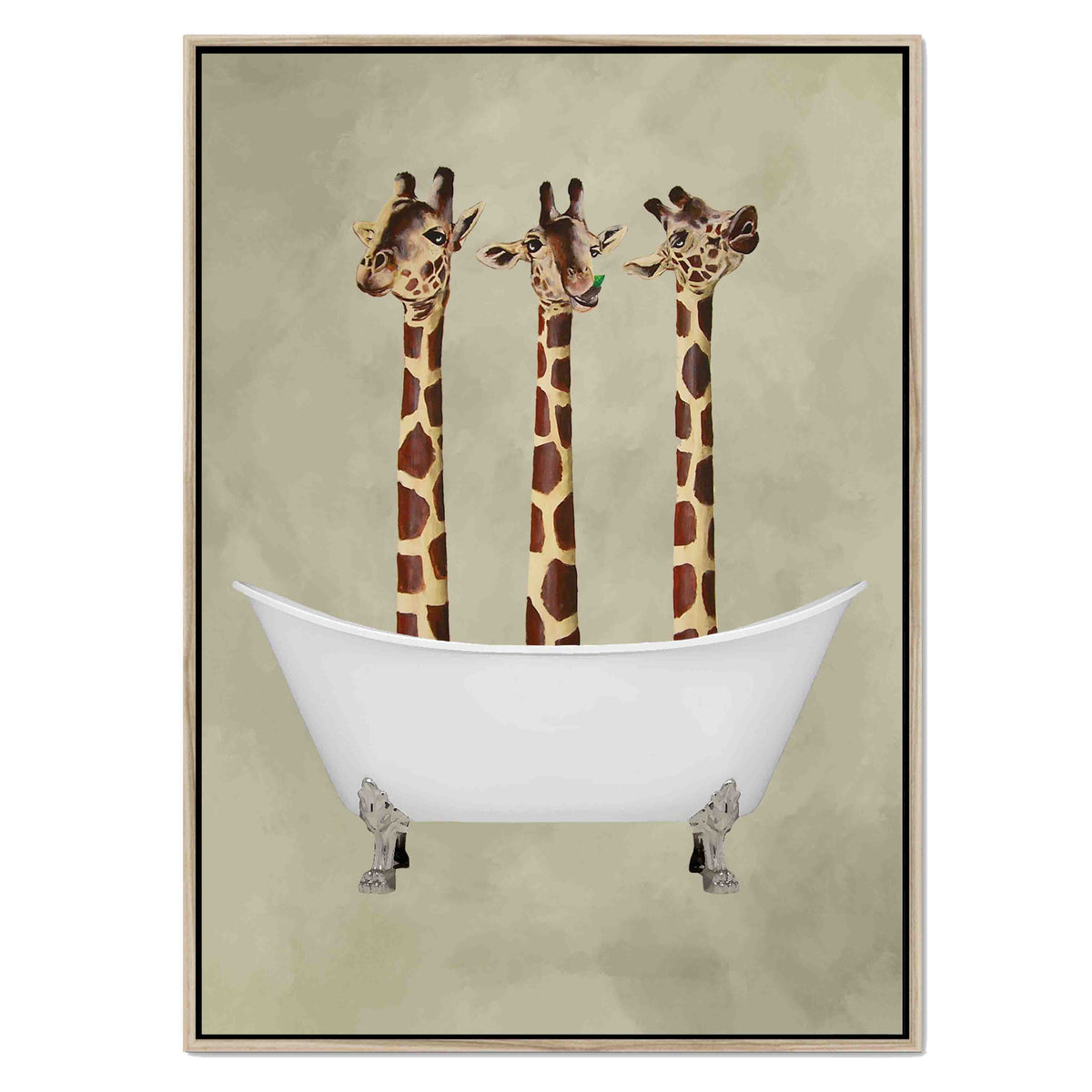 Hartley Axis Giraffe Canvas Wall Art — gallery image 36