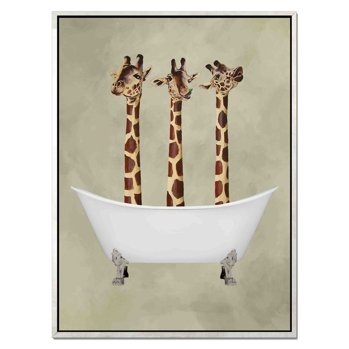 Hartley Axis Giraffe Canvas Wall Art — gallery image 45