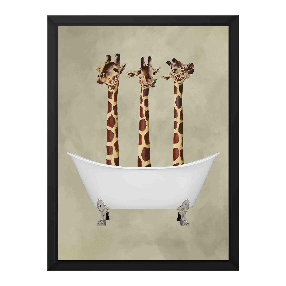 Hartley Axis Giraffe Canvas Wall Art — gallery image 20