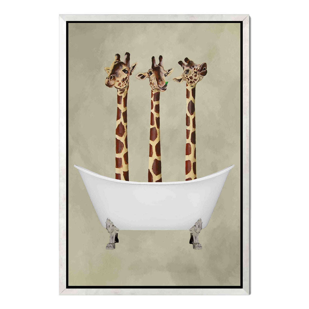 Hartley Axis Giraffe Canvas Wall Art — gallery image 44