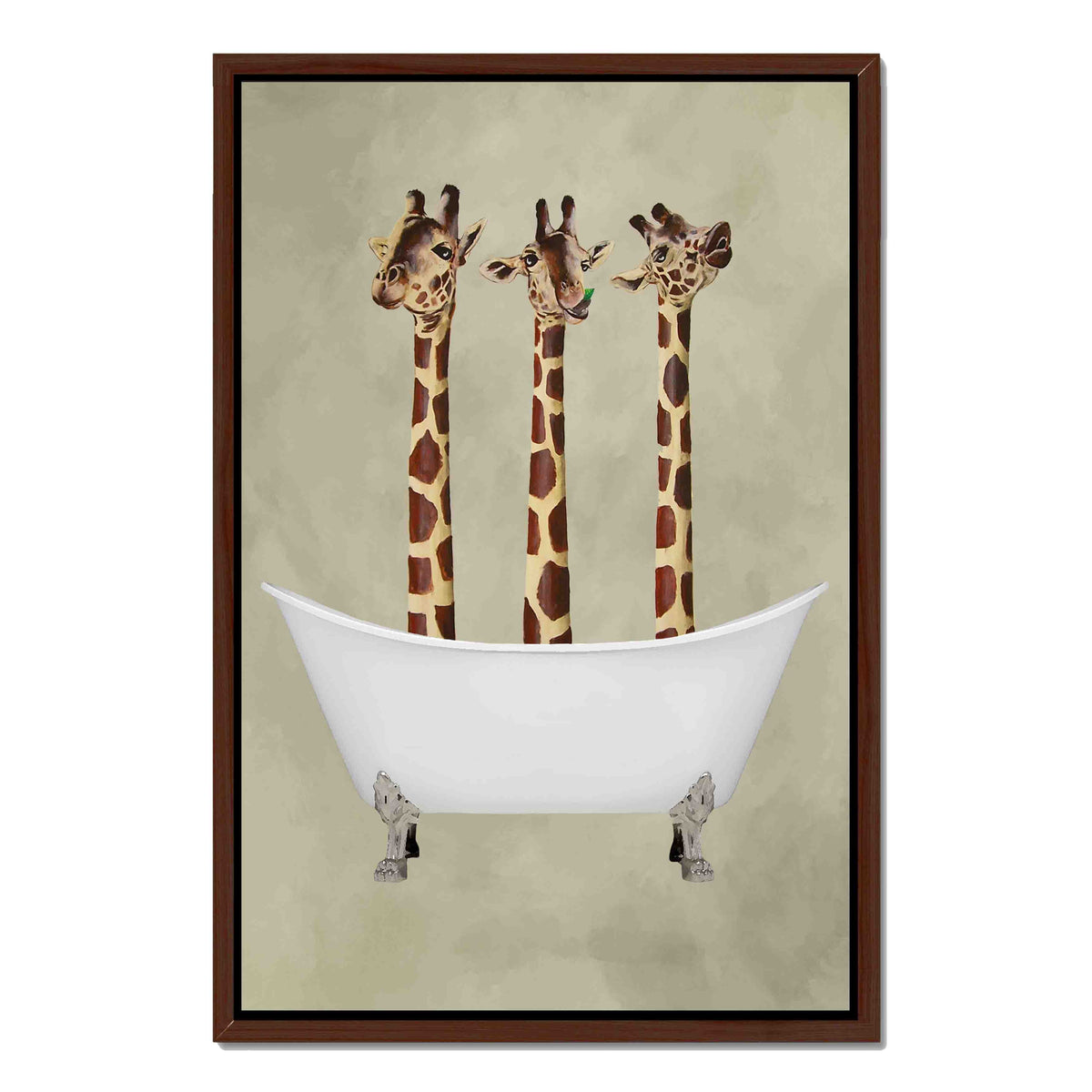 Hartley Axis Giraffe Canvas Wall Art — gallery image 26