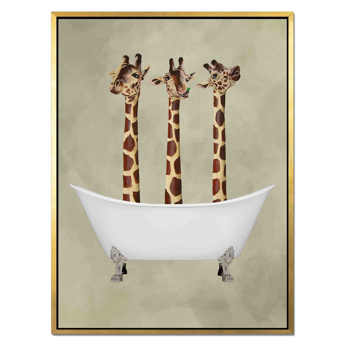 Hartley Axis Giraffe Canvas Wall Art — gallery image 33