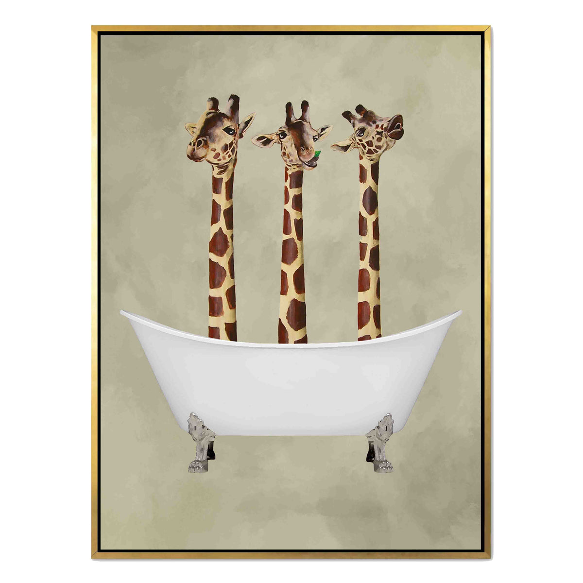 Hartley Axis Giraffe Canvas Wall Art — gallery image 34