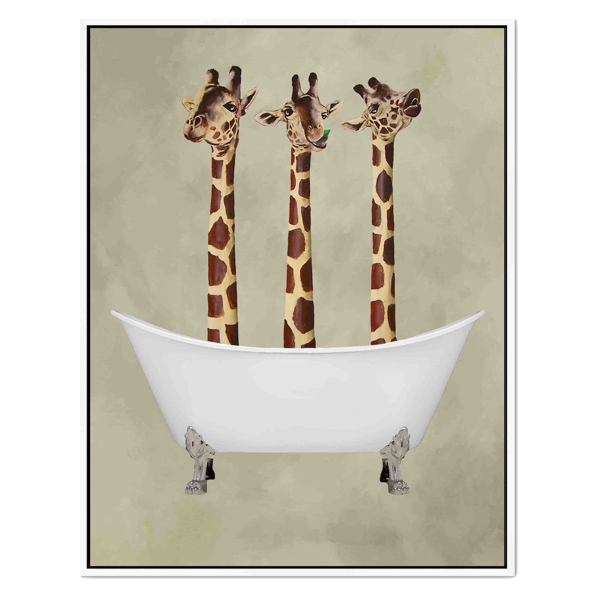 Hartley Axis Giraffe Canvas Wall Art — gallery image 47
