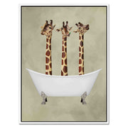 Hartley Axis Giraffe Canvas Wall Art — gallery image 51