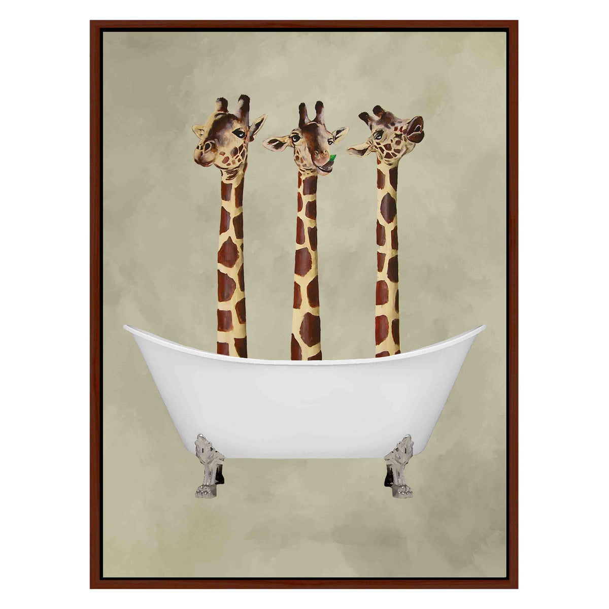 Hartley Axis Giraffe Canvas Wall Art — gallery image 27