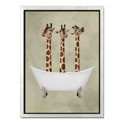 Hartley Axis Giraffe Canvas Wall Art — gallery image 43