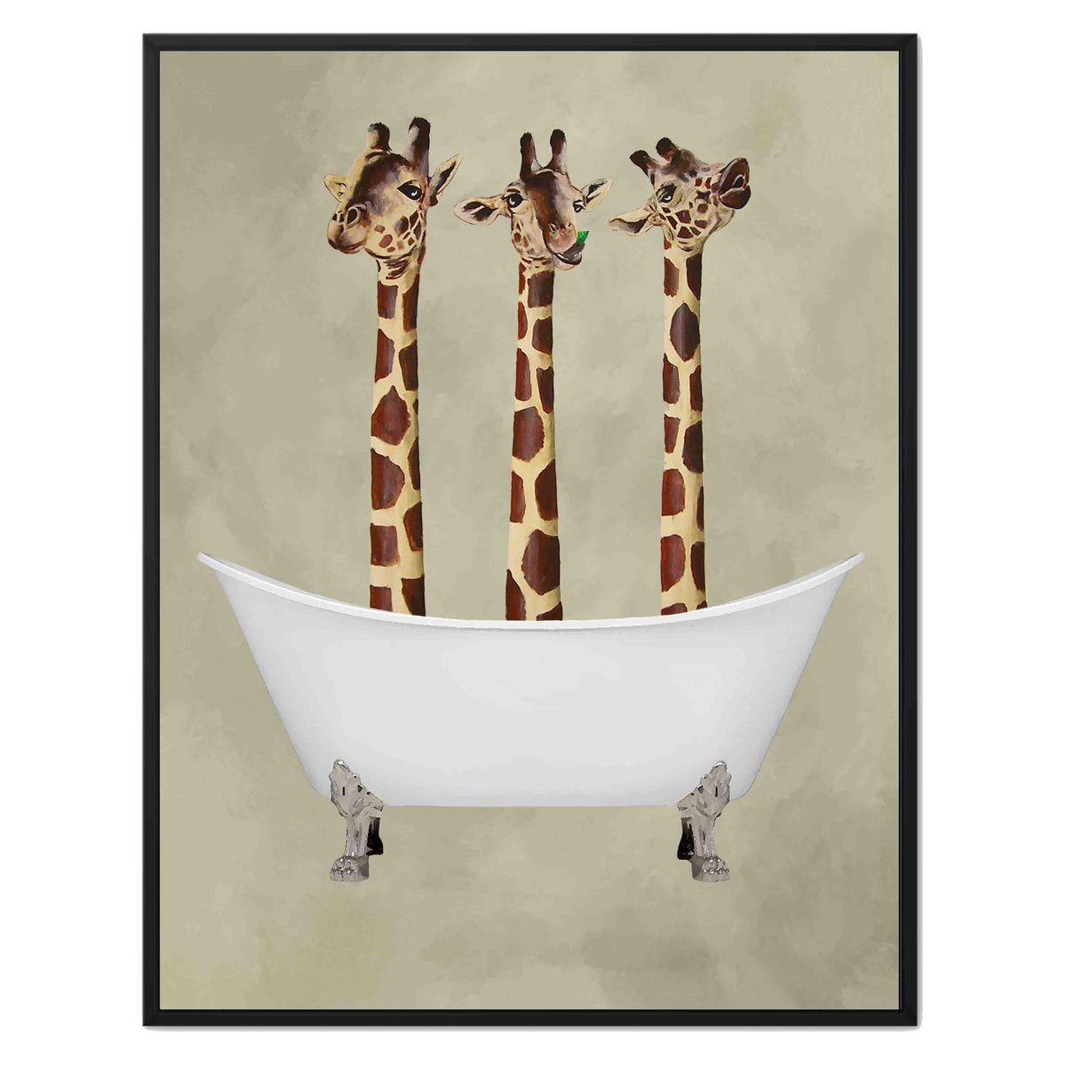 Hartley Axis Giraffe Canvas Wall Art — gallery image 19