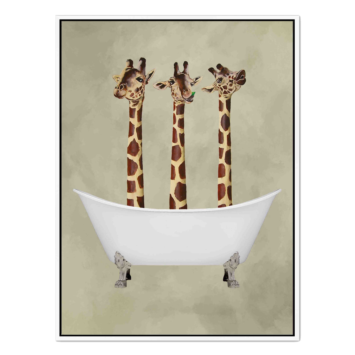 Hartley Axis Giraffe Canvas Wall Art — gallery image 52