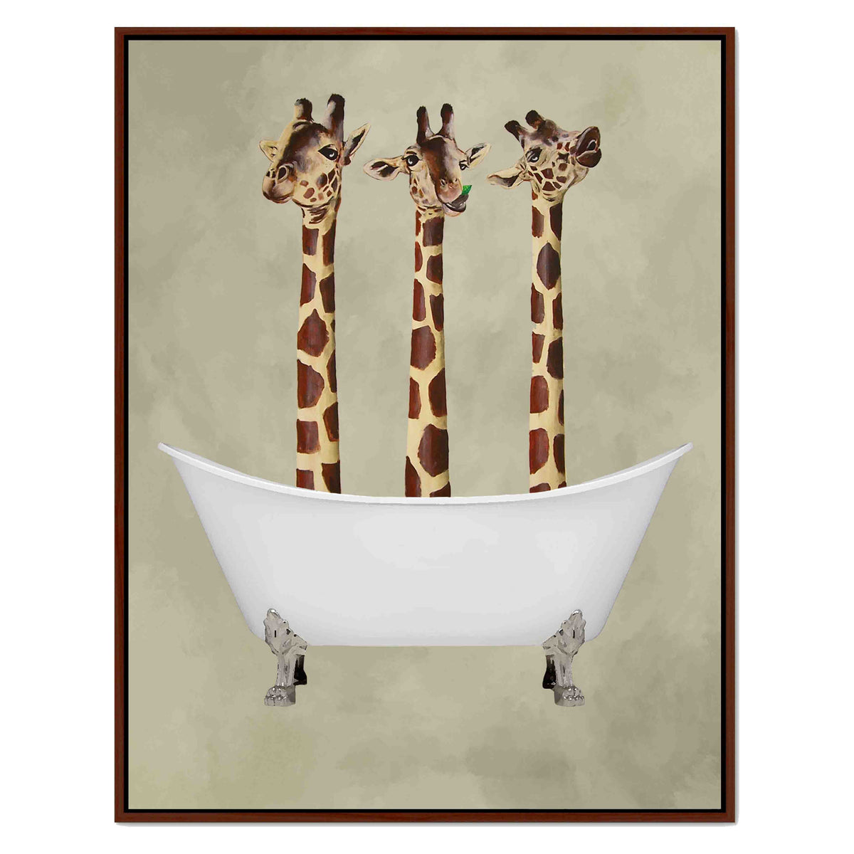 Hartley Axis Giraffe Canvas Wall Art — gallery image 23