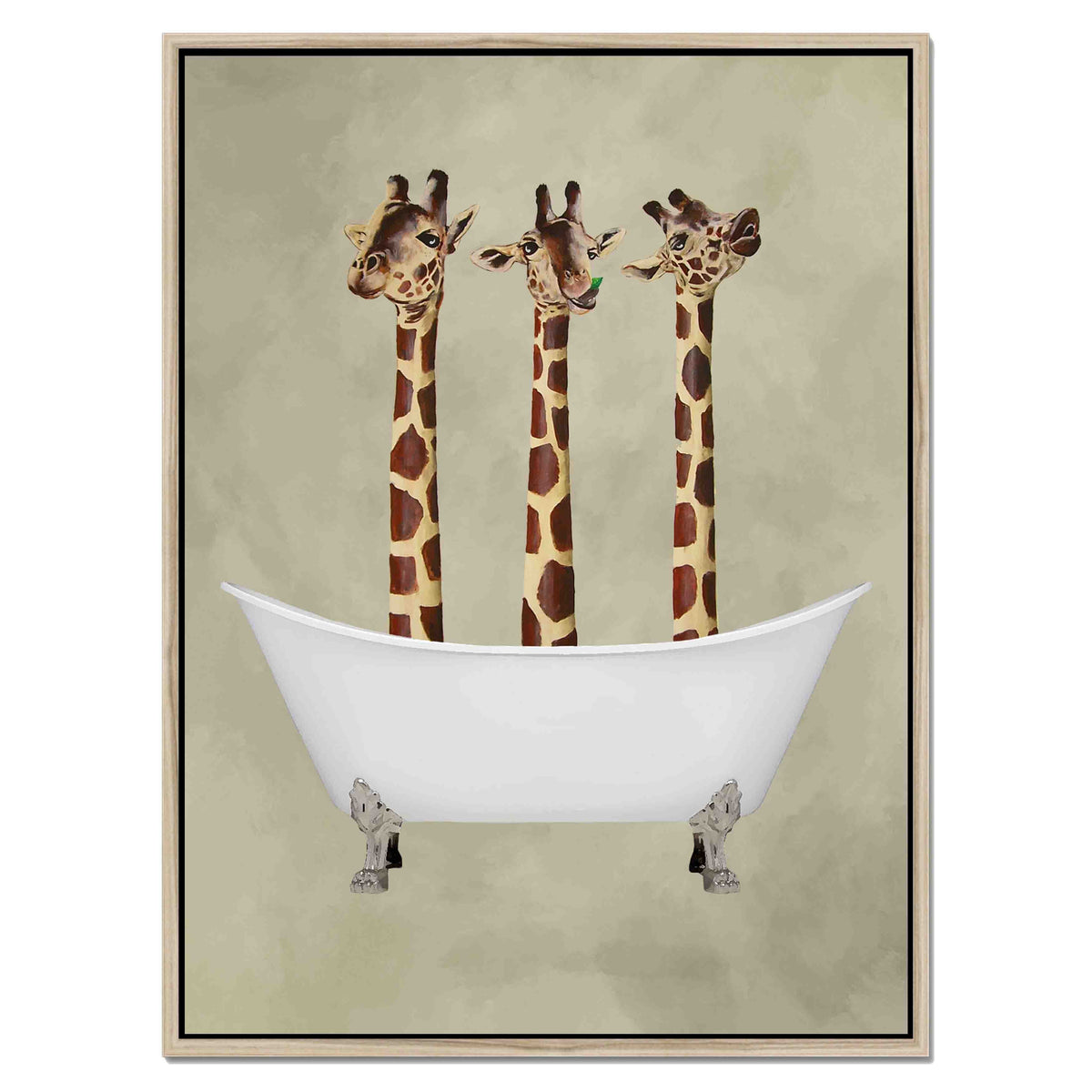 Hartley Axis Giraffe Canvas Wall Art — gallery image 39