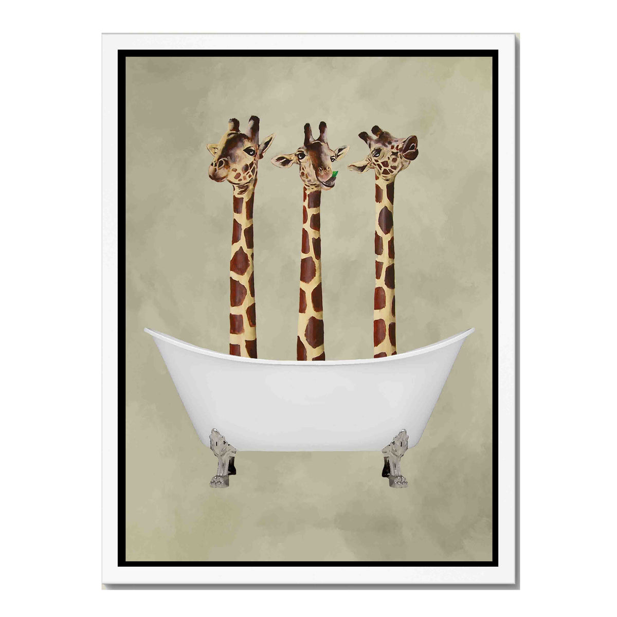 Hartley Axis Giraffe Canvas Wall Art — gallery image 49