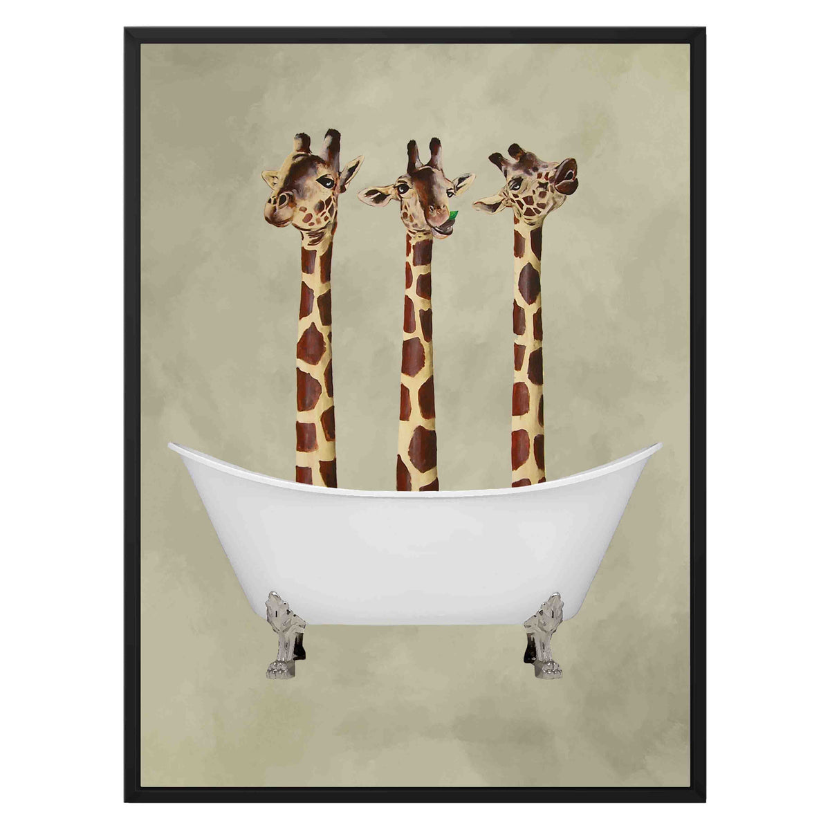Hartley Axis Giraffe Canvas Wall Art — gallery image 21