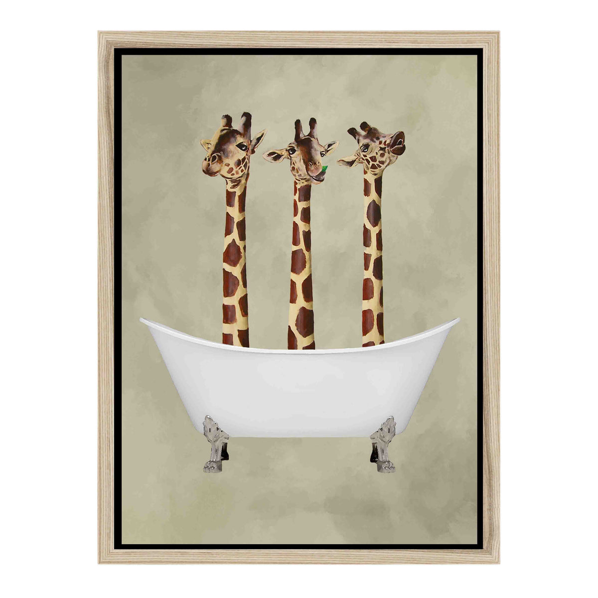 Hartley Axis Giraffe Canvas Wall Art — gallery image 37