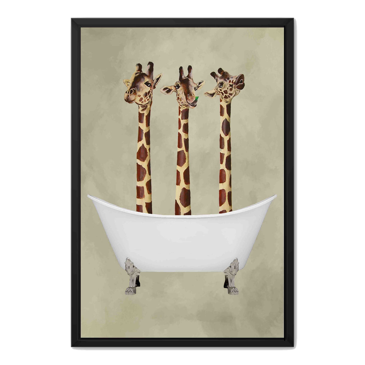 Hartley Axis Giraffe Canvas Wall Art — gallery image 53