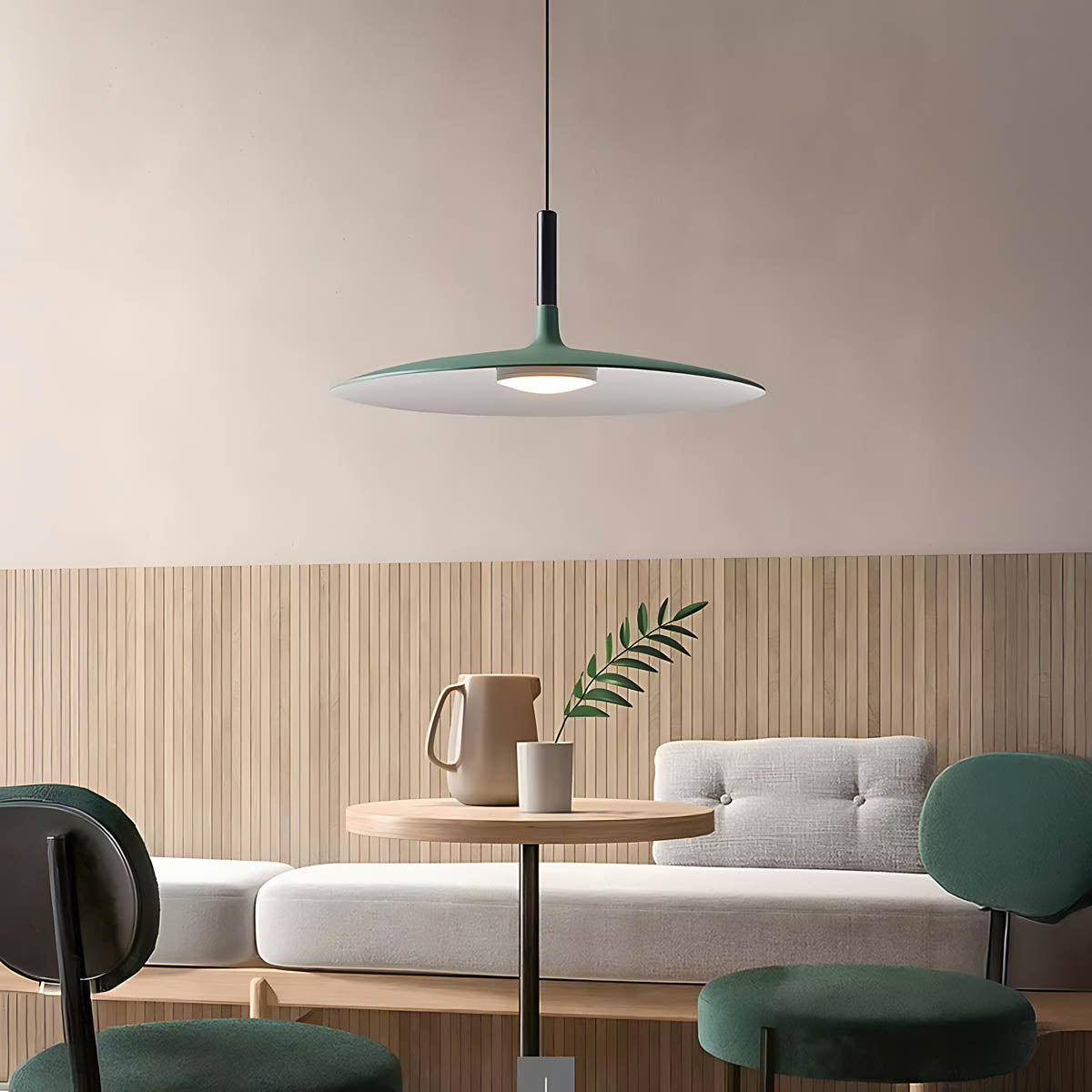 Asterwood Frame Acrylic Pendant Light — gallery image 3