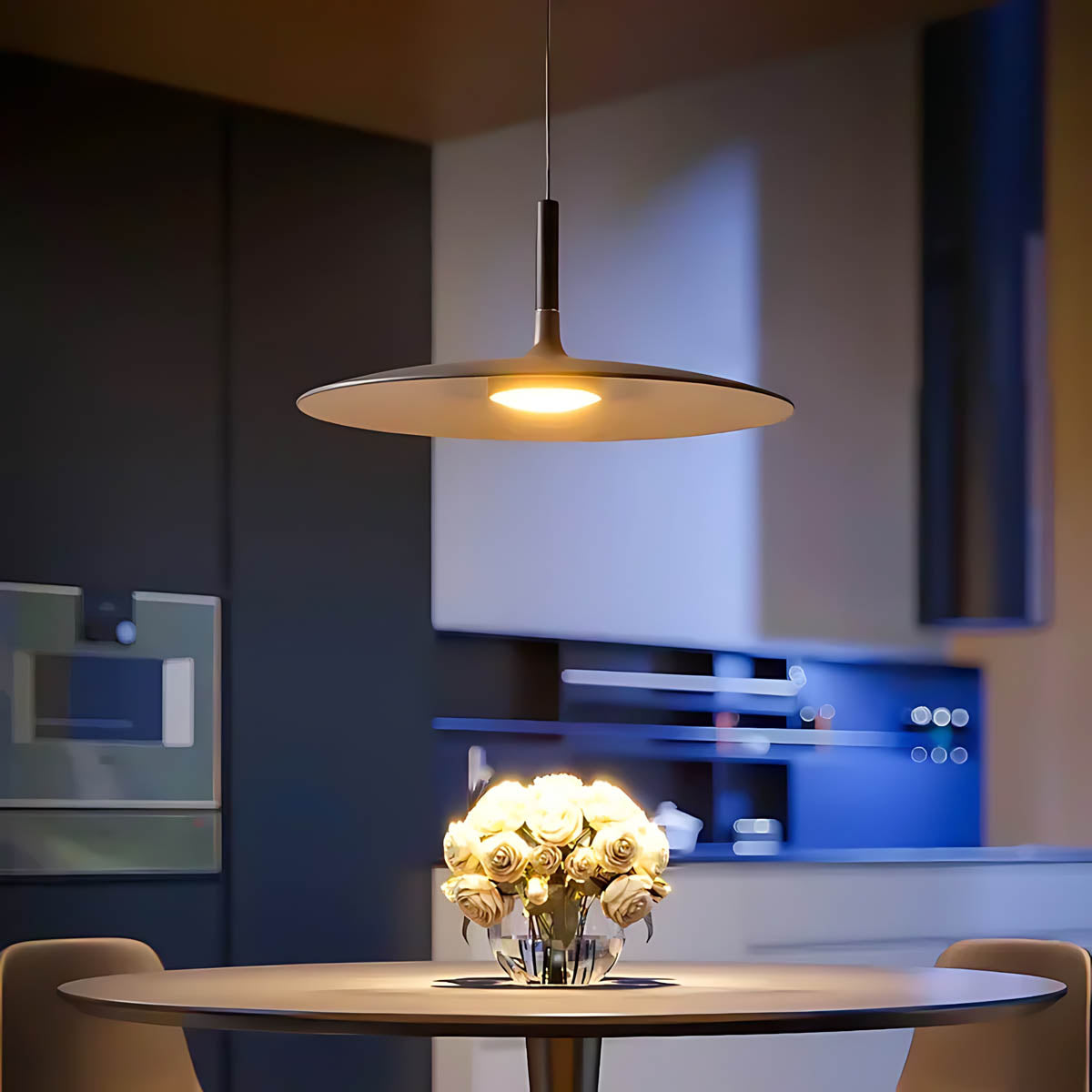 Asterwood Frame Acrylic Pendant Light — gallery image 5