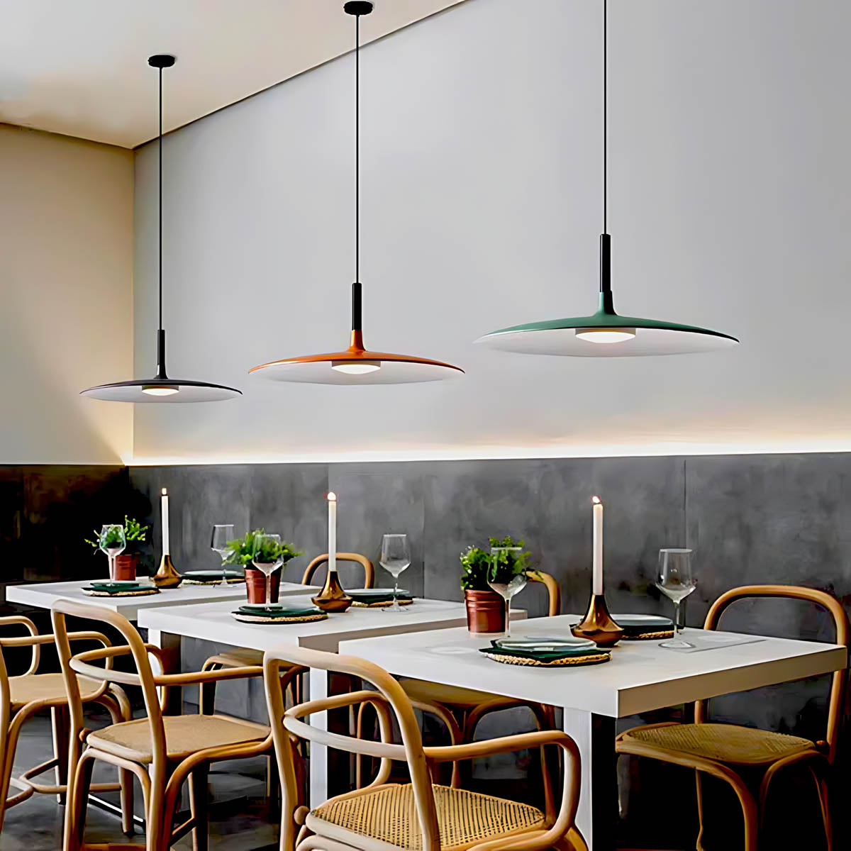 Asterwood Frame Acrylic Pendant Light — gallery image 4