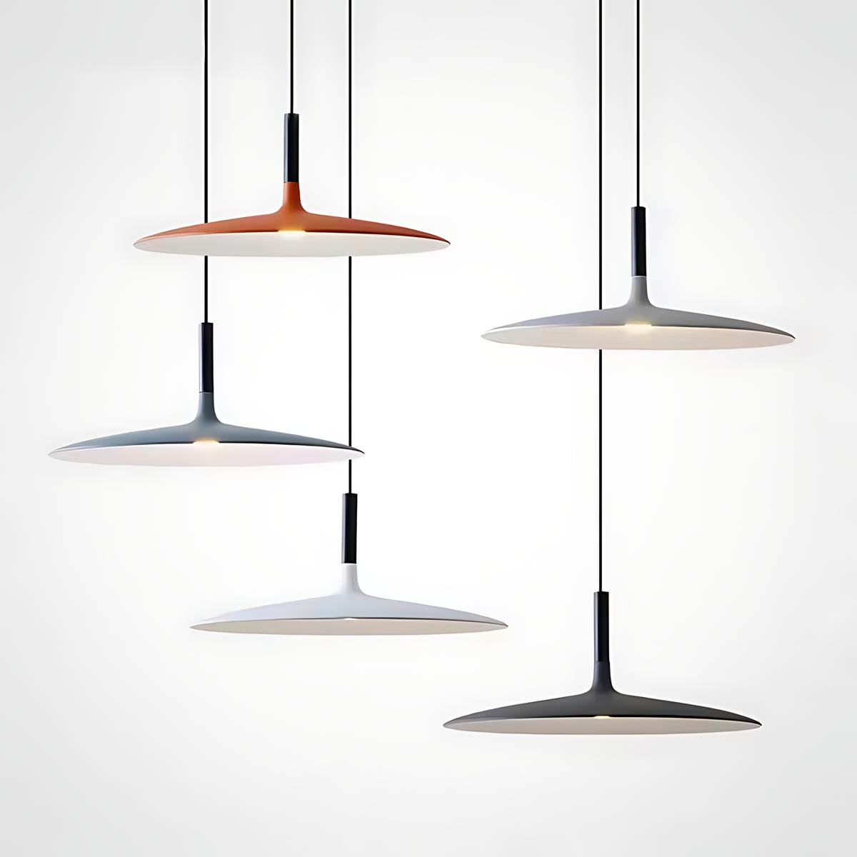 Asterwood Frame Acrylic Pendant Light — gallery image 15