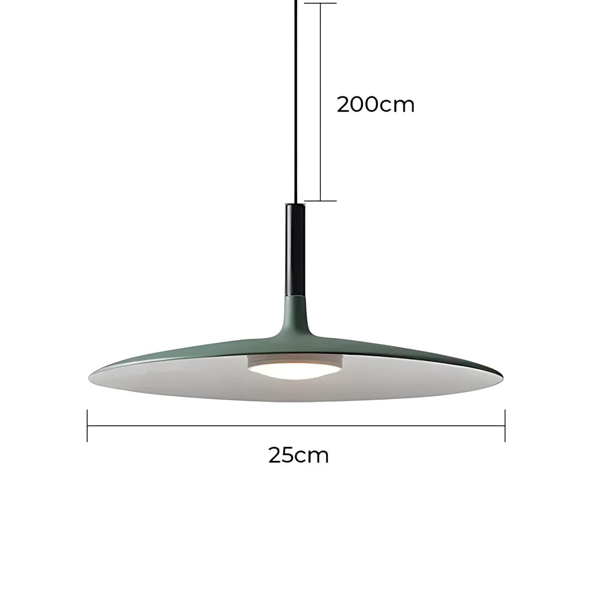 Asterwood Frame Acrylic Pendant Light — gallery image 27
